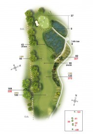 Parkland with lines &nbsp;  &nbsp;  &nbsp;  &nbsp;   Tees in corner