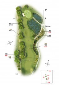 Parkland with arcs &nbsp;  &nbsp;  &nbsp;  &nbsp;  &nbsp;  Tees in corner